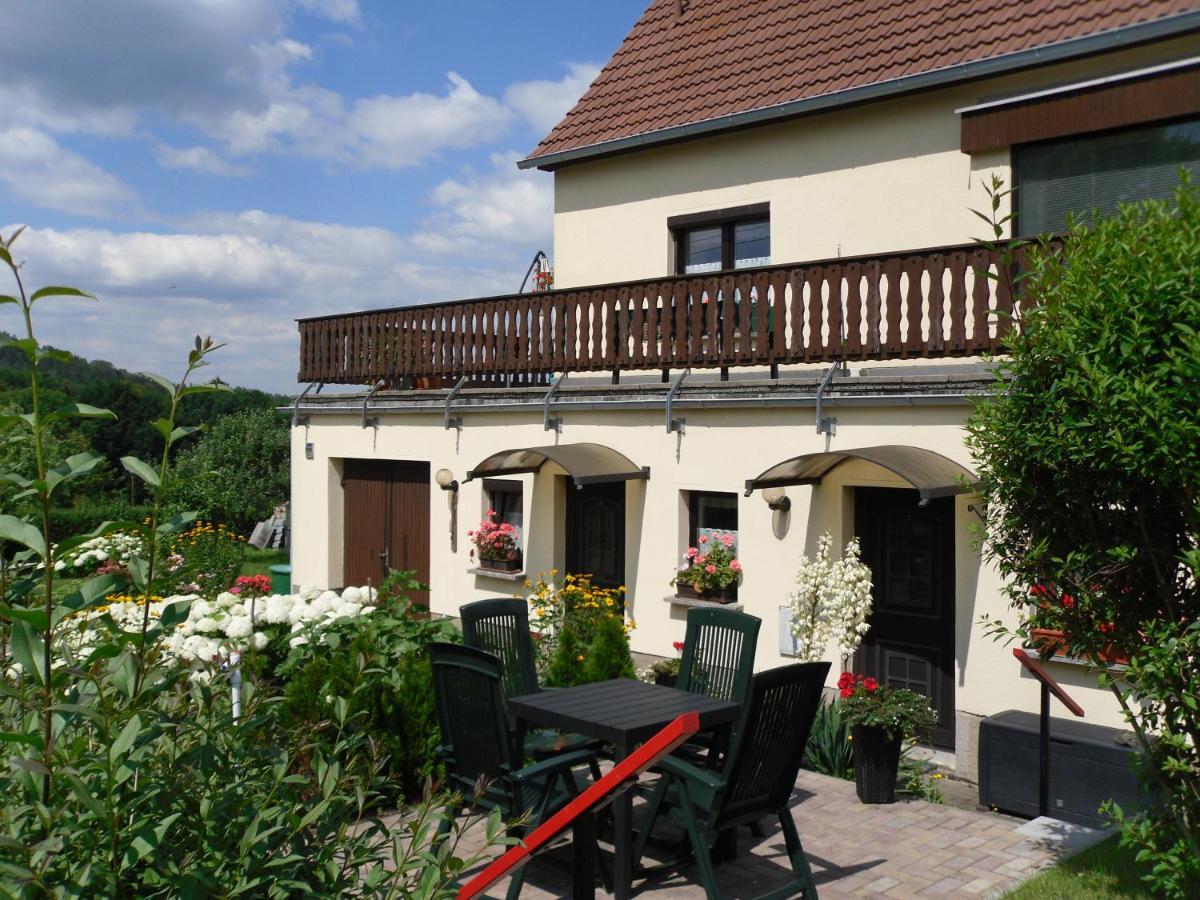 Ferienwohnung Hartmann Papstdorf Buitenkant foto