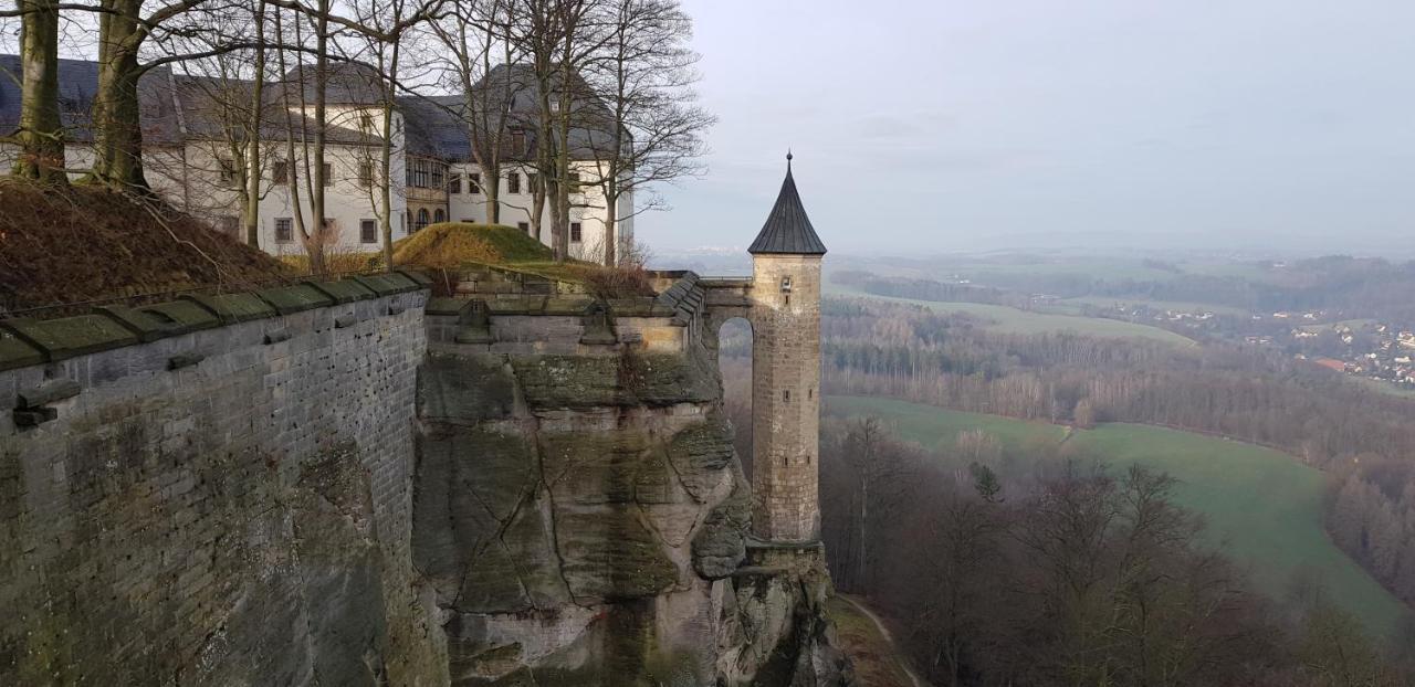 Ferienwohnung Hartmann Papstdorf Buitenkant foto